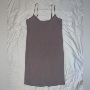 Parade Mauve Double Mesh Slip Dress